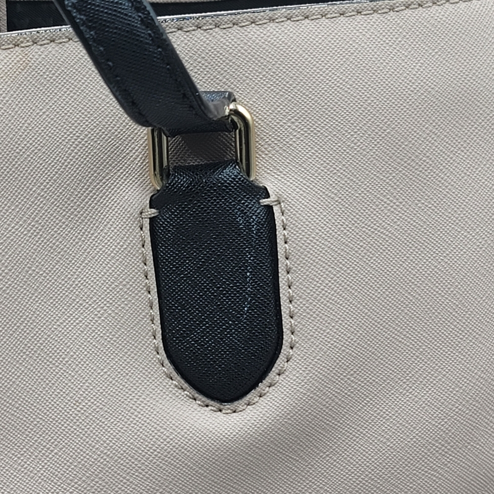 Kate Spade Laurel Way Evangelie, Two-tone Satchel Saffiano Leather - Picture 15 of 16